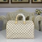 louis vuitton speedy white grid 4