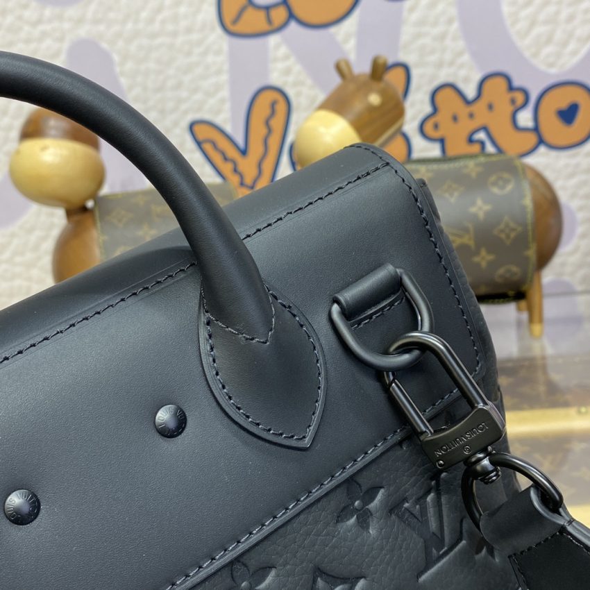 louis vuitton steamer full black 2