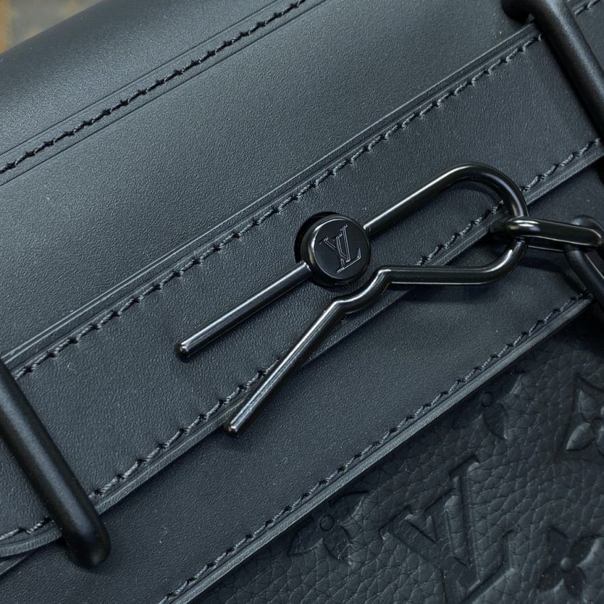 louis vuitton steamer full black 7