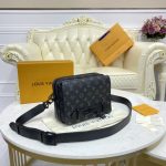 louis vuitton steamer messenger black canvas 5