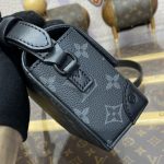 louis vuitton steamer wearable wallet black canvas 3