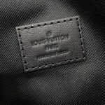 louis vuitton steamer wearable wallet black canvas 4