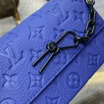 louis vuitton steamer wearable wallet blue 4