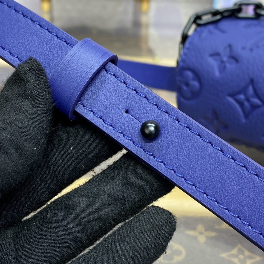 louis vuitton steamer wearable wallet blue 7