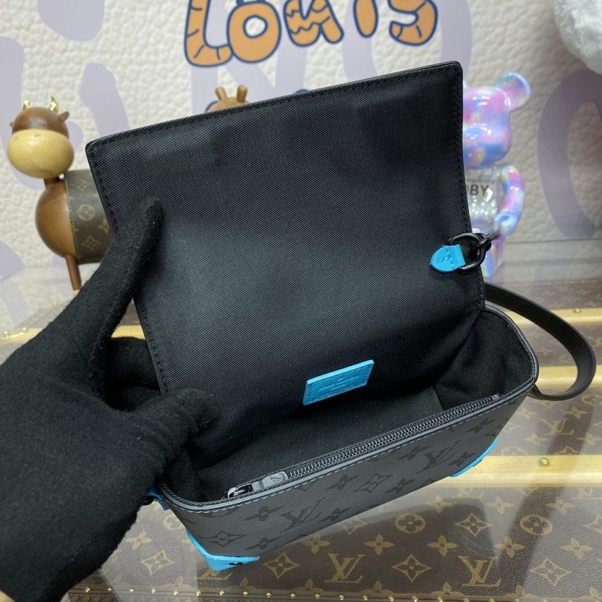 louis vuitton steamer wearable wallet grey 7