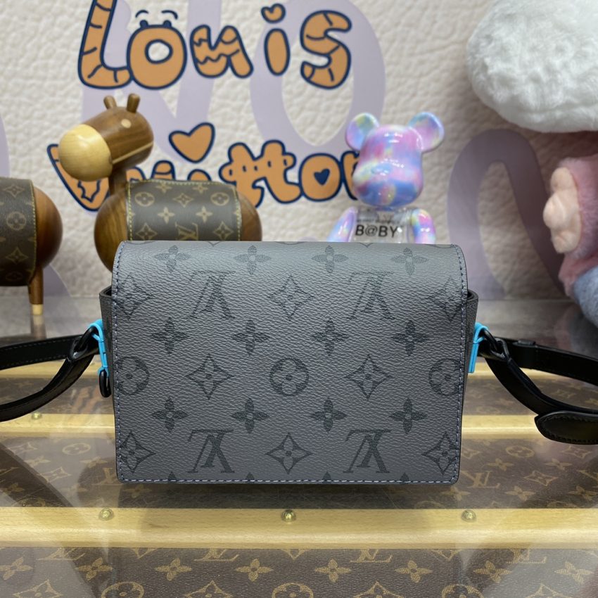 louis vuitton steamer wearable wallet grey 8