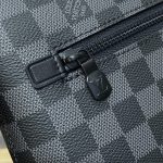 louis vuitton takeoff pouch black grid 8