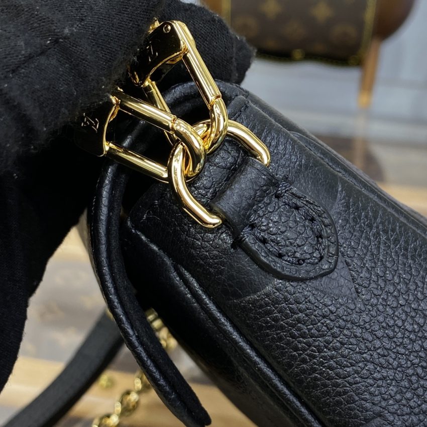 louis vuitton wallet on chain ivy black 2