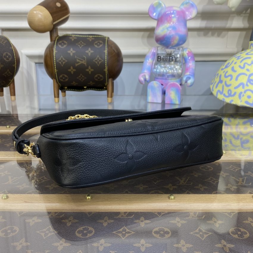 louis vuitton wallet on chain ivy black 8