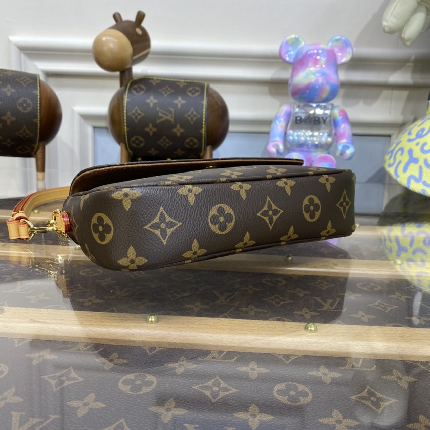 louis vuitton wallet on chain ivy brown 2