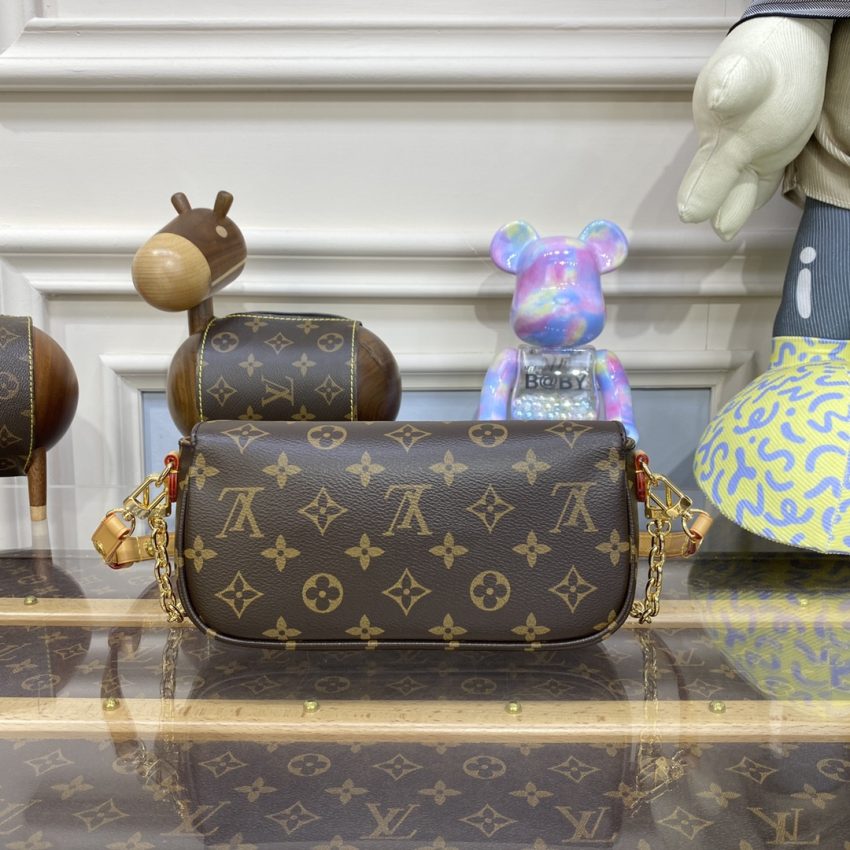 louis vuitton wallet on chain ivy brown 4
