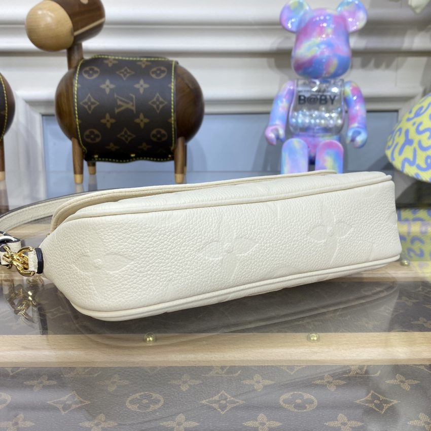 louis vuitton wallet on chain ivy full white 3