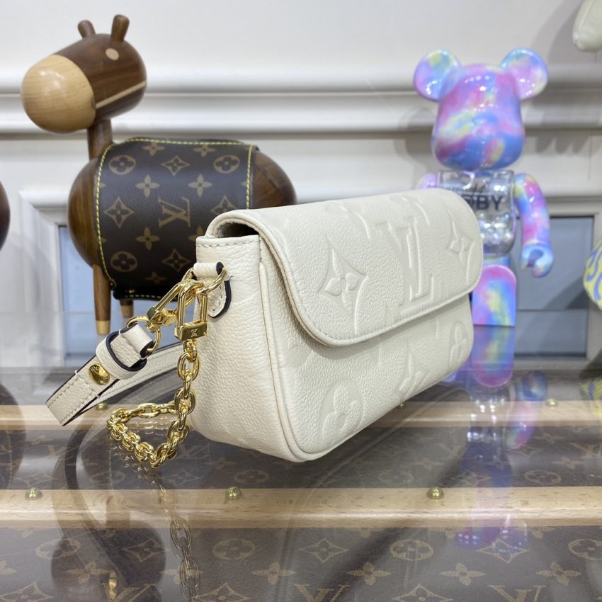 louis vuitton wallet on chain ivy full white 5