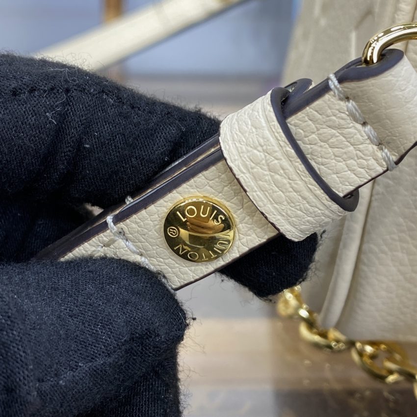louis vuitton wallet on chain ivy full white 6
