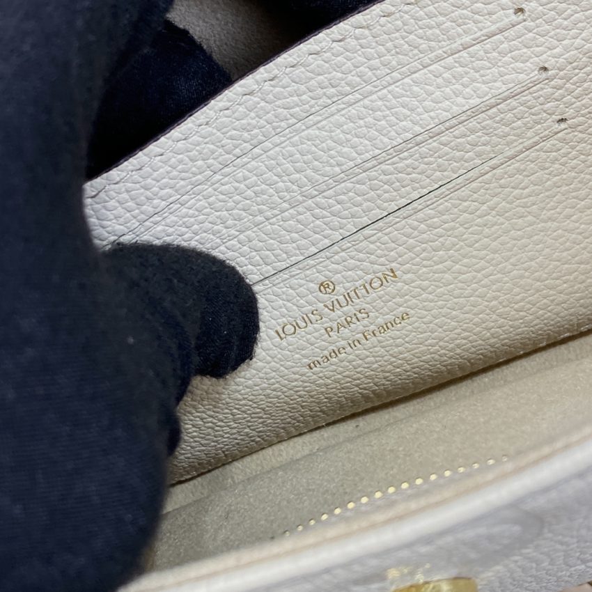louis vuitton wallet on chain ivy full white 7