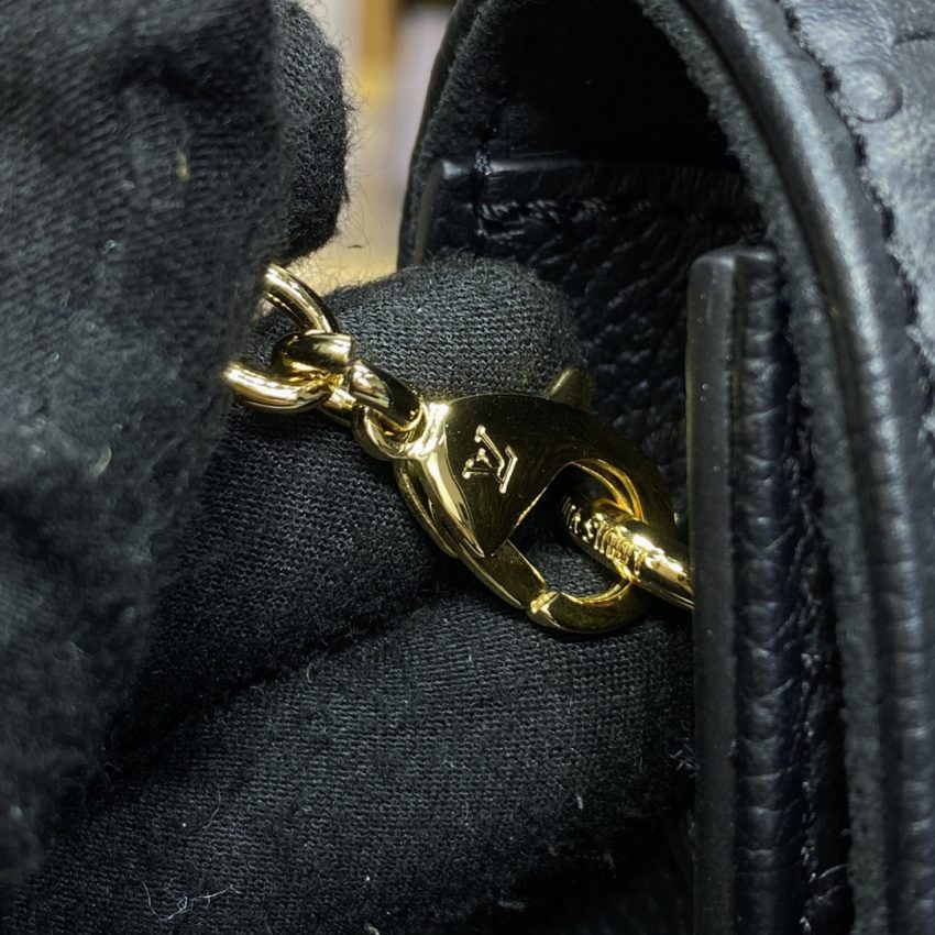 louis vuitton wallet on chain lily black 2