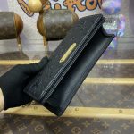 louis vuitton wallet on chain lily black 7