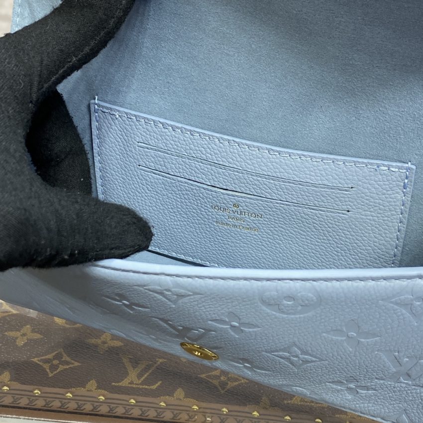 louis vuitton wallet on chain lily sky blue 5