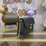 louis vuitton wallet on chain metis black 6