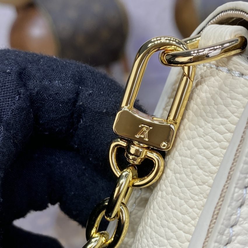 louis vuitton wallet on chain metis white 6