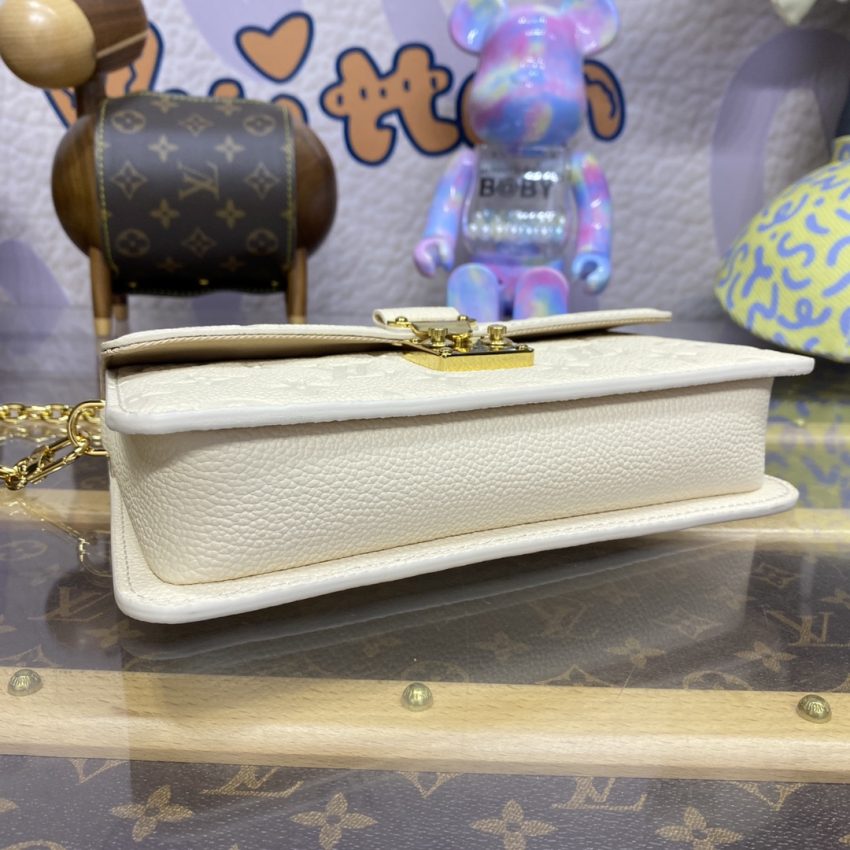 louis vuitton wallet on chain metis white 8