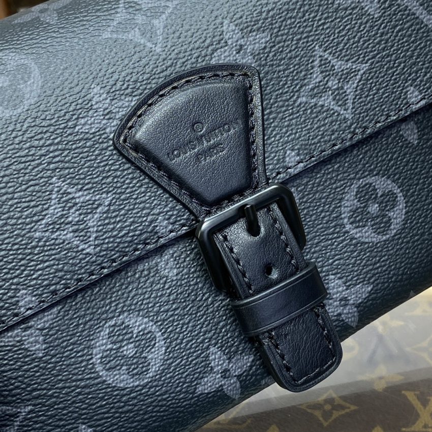 louis vuitton wearable wallet black 6