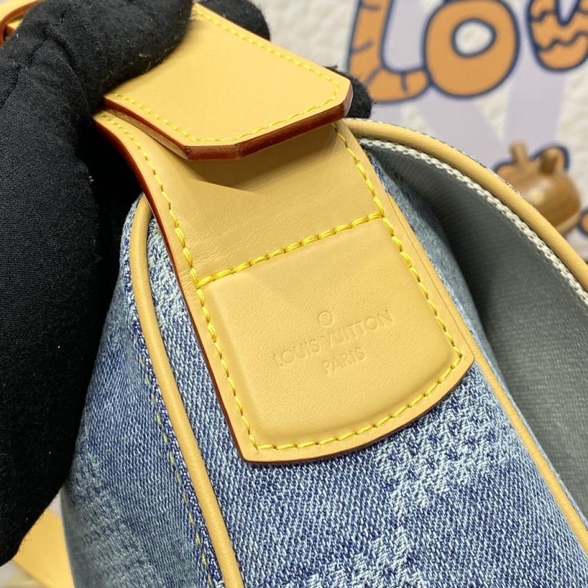 louis vuitton wearable wallet denim 4