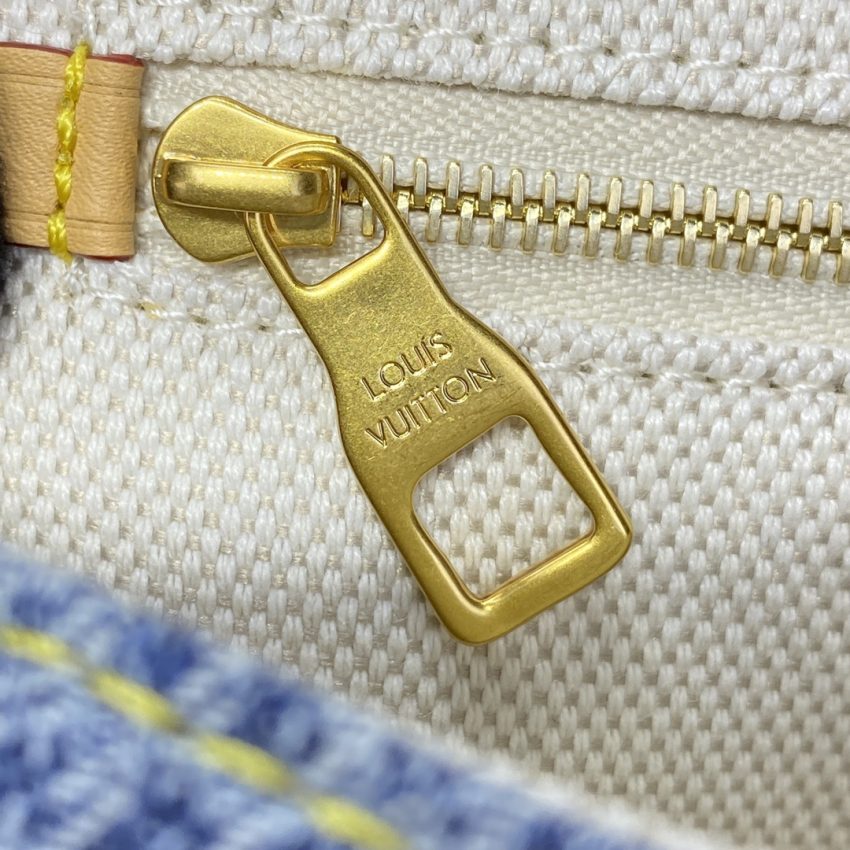 louis vuitton wearable wallet denim 6
