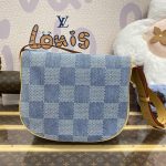 louis vuitton wearable wallet denim 9