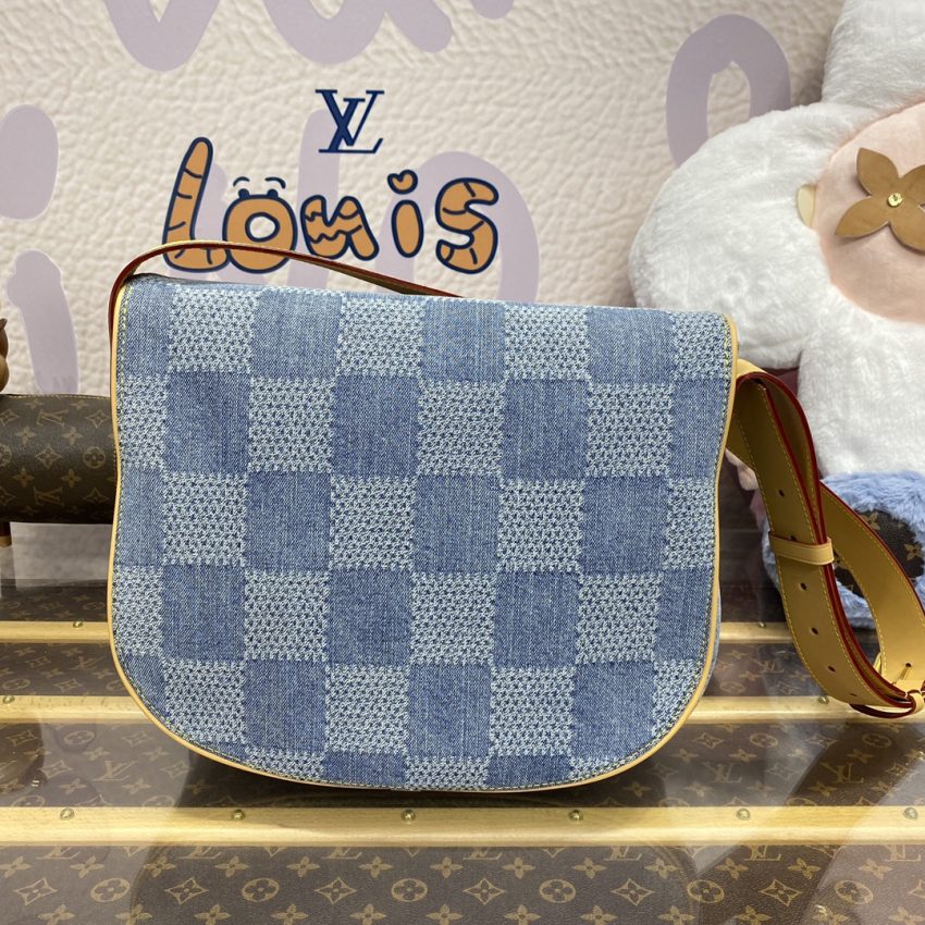 louis vuitton wearable wallet denim 9