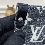 lv onthego black denim 2