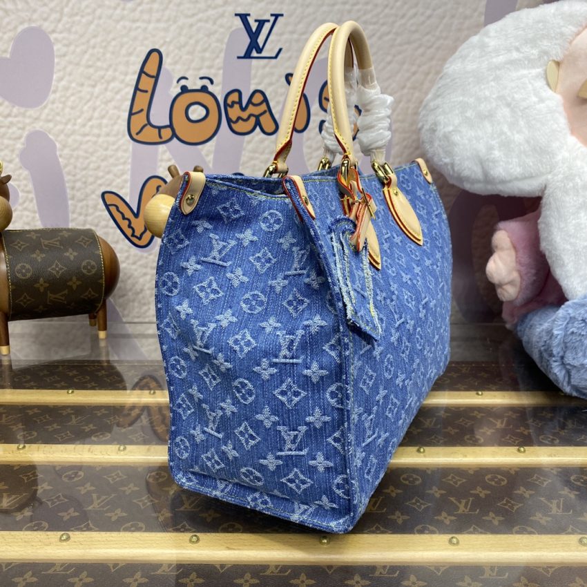 lv onthego denim 2