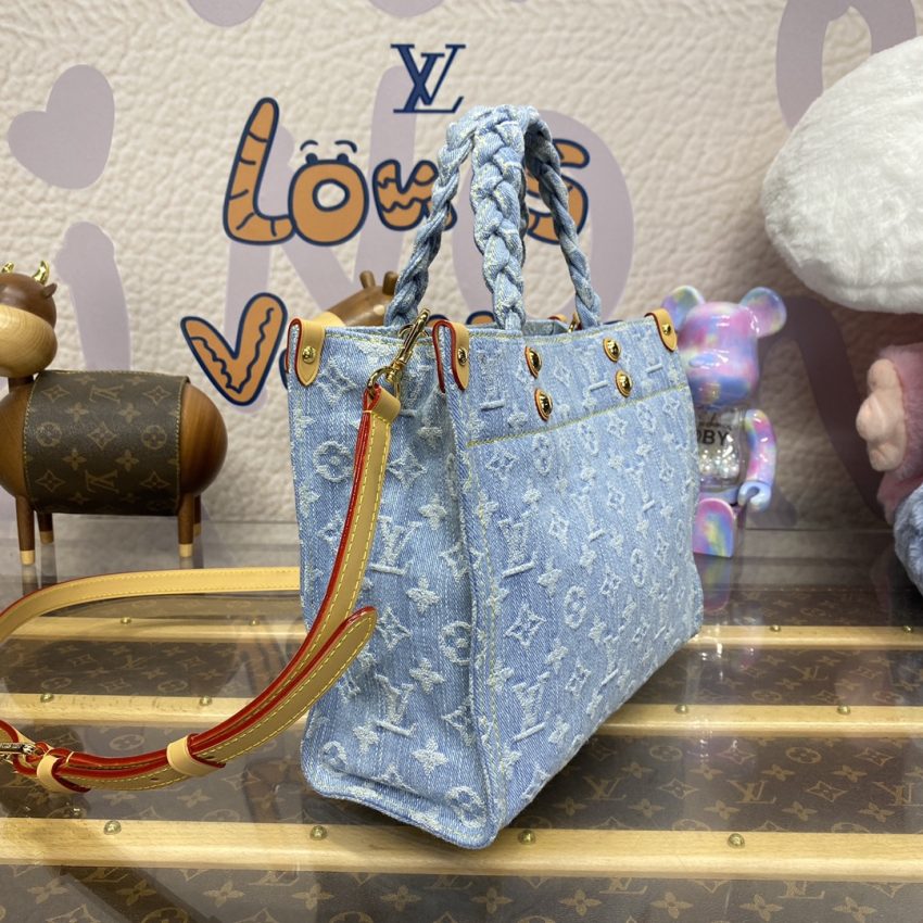 lv onthego denim large 5