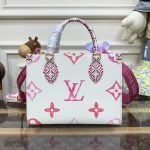 lv onthego pm pinkwhite 5