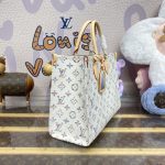 lv onthego white denim 7
