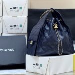 Chanel 25 Medium Bag Midnight Blue - chanel 25 midnight blue replica detail 6