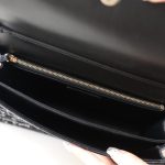 my dior top handle bag black canvas 8