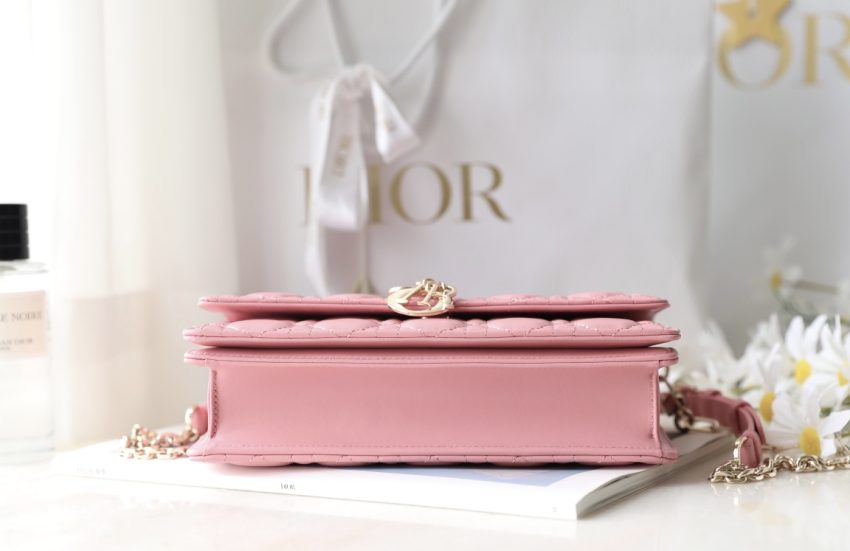 my dior top handle bag pink 6