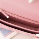 my dior top handle bag pink 8