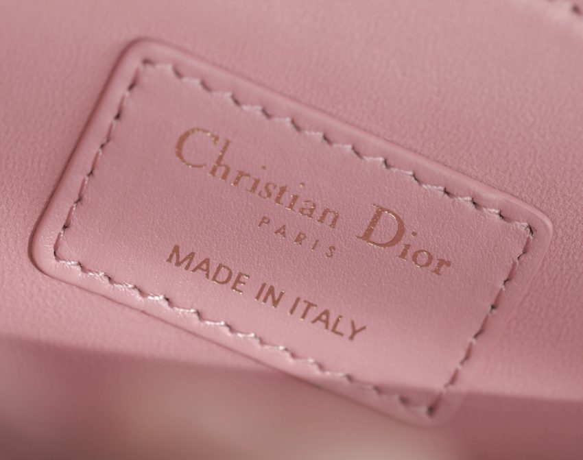 my dior top handle bag pink 9