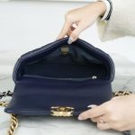 navy-blue1 Chanel 19 Flap Bag Navy - replica chanel 19 detail 4