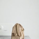 Chanel 25 Mini Bag Pale Peach - chanel 25 mini pale peach dupe detail 4