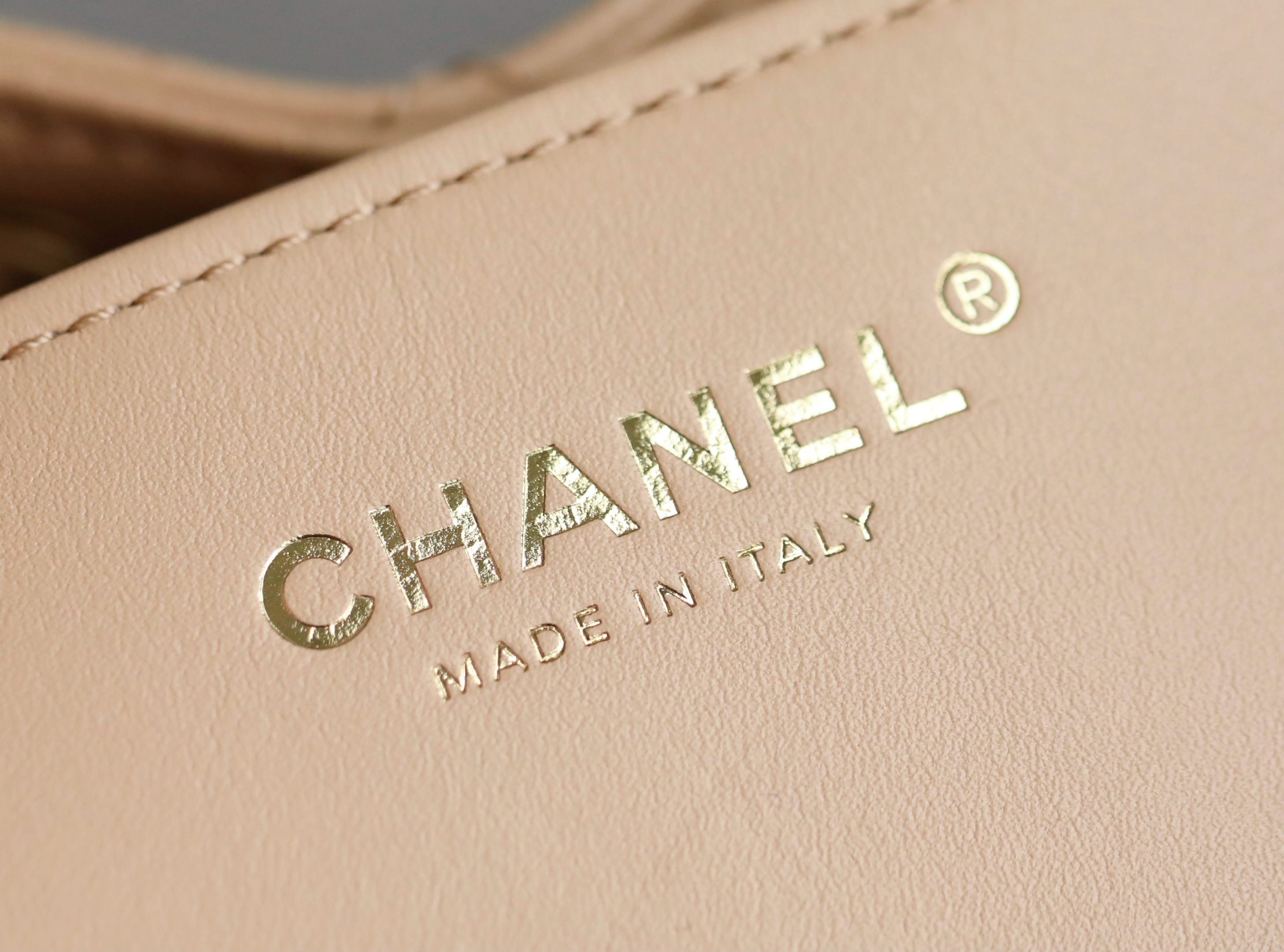 Chanel 25 Mini Bag Pale Peach - chanel 25 mini pale peach dupe detail 7