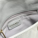 Chanel 24P Messenger Hobo Pale Purple - chanel messenger purple replica detail 8