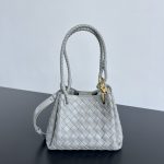 Bottega Veneta Parachute Small in Basalt - Italian Leather Replica