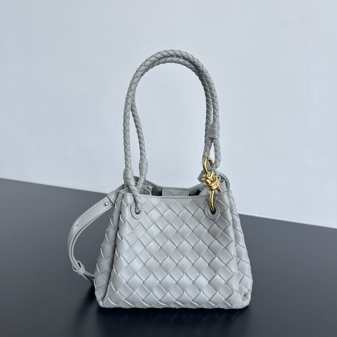 Para basalt 1 Bottega Veneta Parachute Small in Basalt - Italian Leather Replica