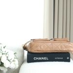 Chanel 24P Messenger Hobo Peach - chanel hobo peach dupe detail 2