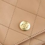 Chanel 24P Messenger Hobo Peach - chanel hobo peach dupe detail 5