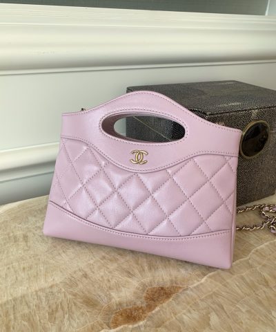 Borsa tote Chanel 24S 31 Nano rosa