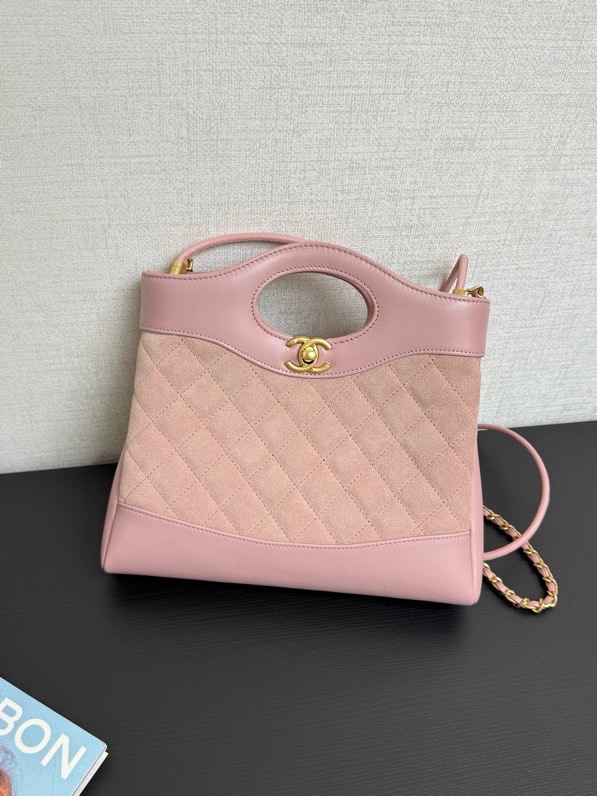Chanel 31 Mini Tote Pink 2